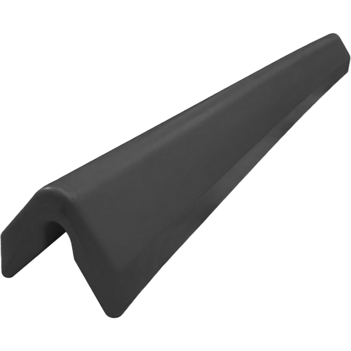 Причальный кранец L-образный черный 890х110х80мм (ДУ-1-Ч)